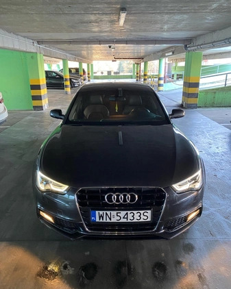 Audi A5 cena 57900 przebieg: 219000, rok produkcji 2013 z Warszawa małe 704